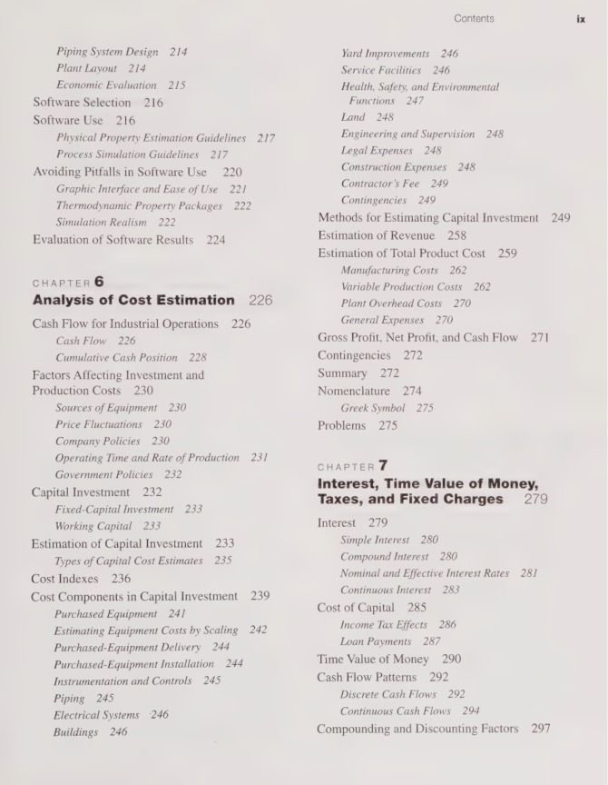 Plant Design and Economics for Chemical Engineers, International ...