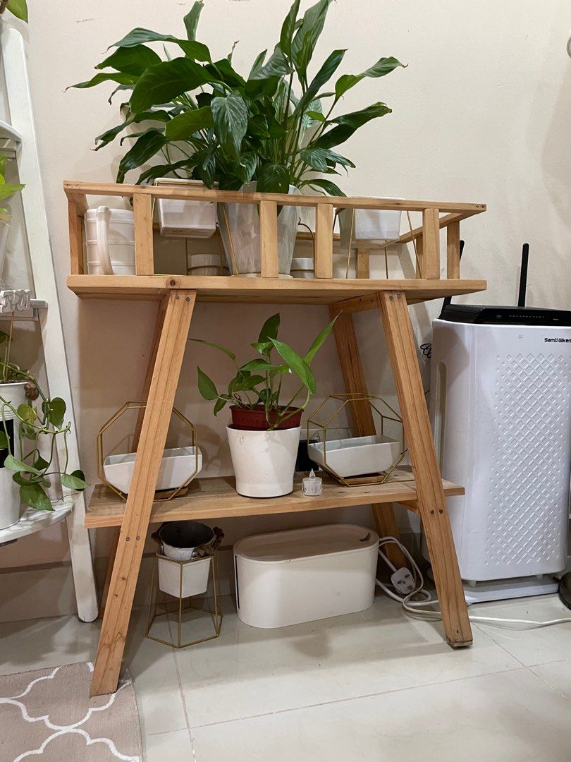 Plant stand ala IKEA LANTLIV, Furniture & Home Living, Outdoor