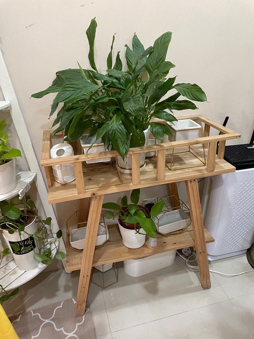 Plant stand ala IKEA LANTLIV, Furniture & Home Living, Outdoor