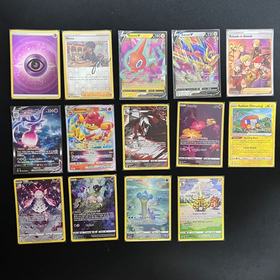 Pokemon TCG Crown Zenith Cards, Hobbies & Toys, Toys & Games on Carousell