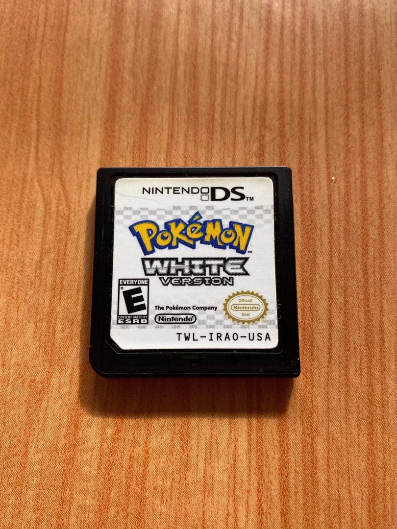 Pokemon White Cartridge, Video Gaming, Video Games, Nintendo on Carousell
