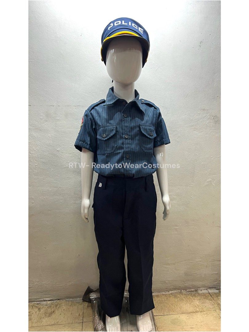 Police Profession Career Costume Kids, Babies & Kids, Babies & Kids