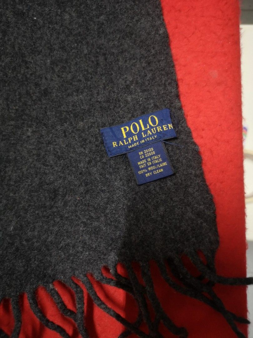 POLO RALPH LAUREN MUFFLER, Men's Fashion, Watches & Accessories, Scarves on  Carousell