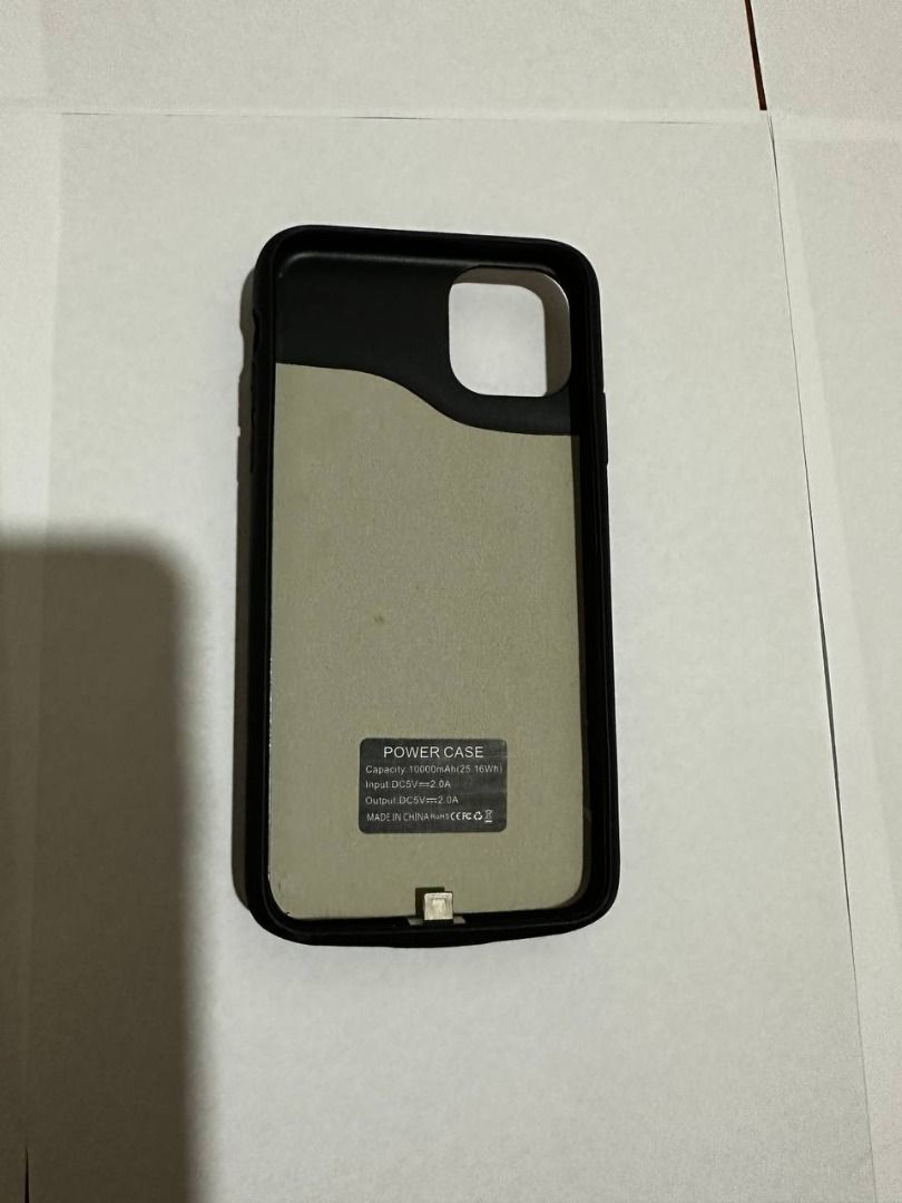 Powerbank case Iphone 11 Pro Max (Category: iPhone 11 Series) located in Pasig City. Submitted by ponyo_ph (Listing ID 1212042041, Image 3). Description: RFS - new phone .