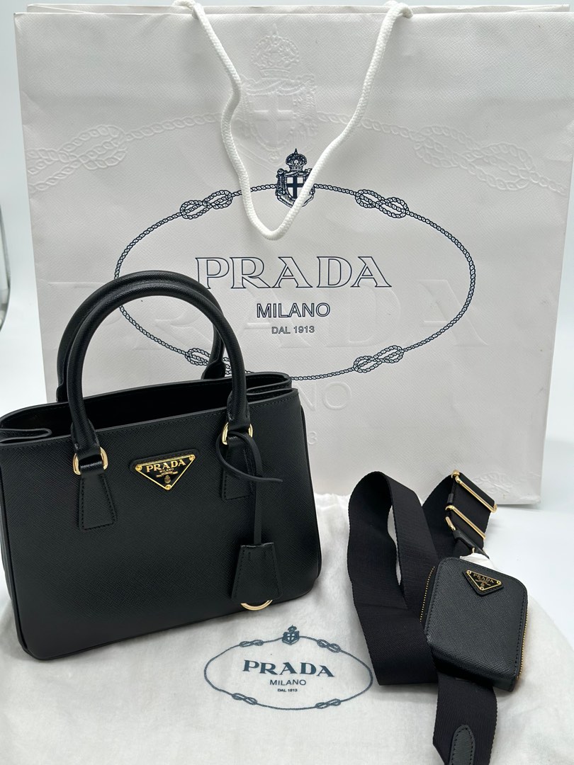 Prada Galleria Saffiano Leather Re-Edition Micro Bag