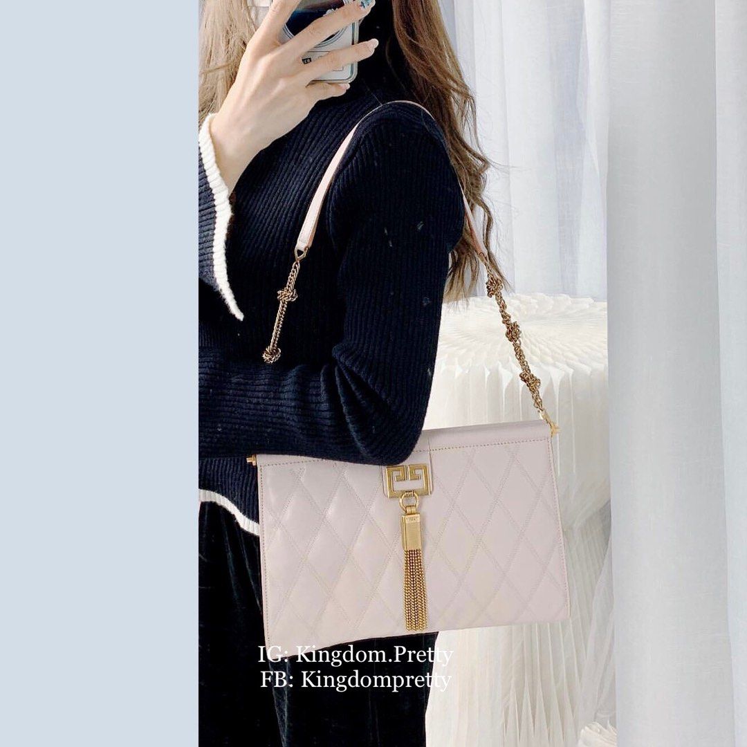 Givenchy gem best sale quilted bag