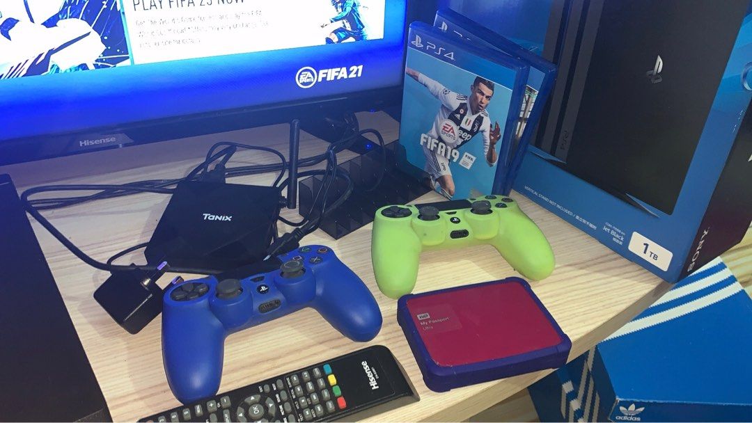 PS4 Pro 1TB Video Gaming Video Game Consoles PlayStation on
