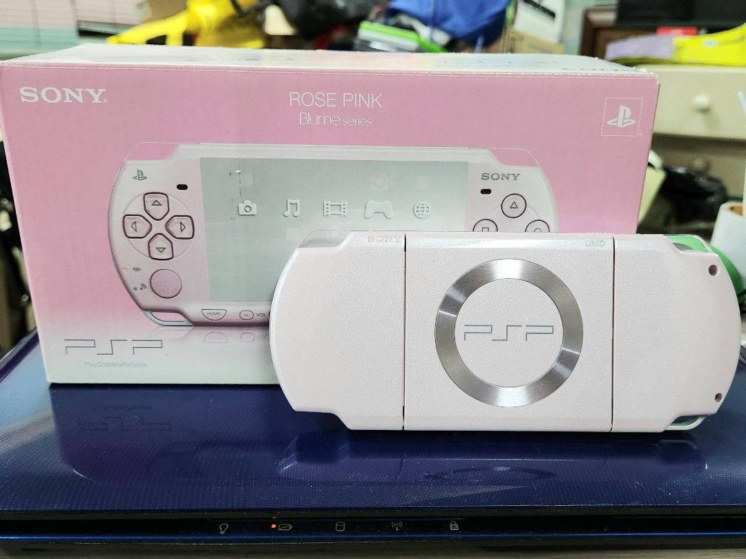 Psp Rrose PSP Rose Pink (Brand New) Playstation Portable, Video Gaming, Video ...