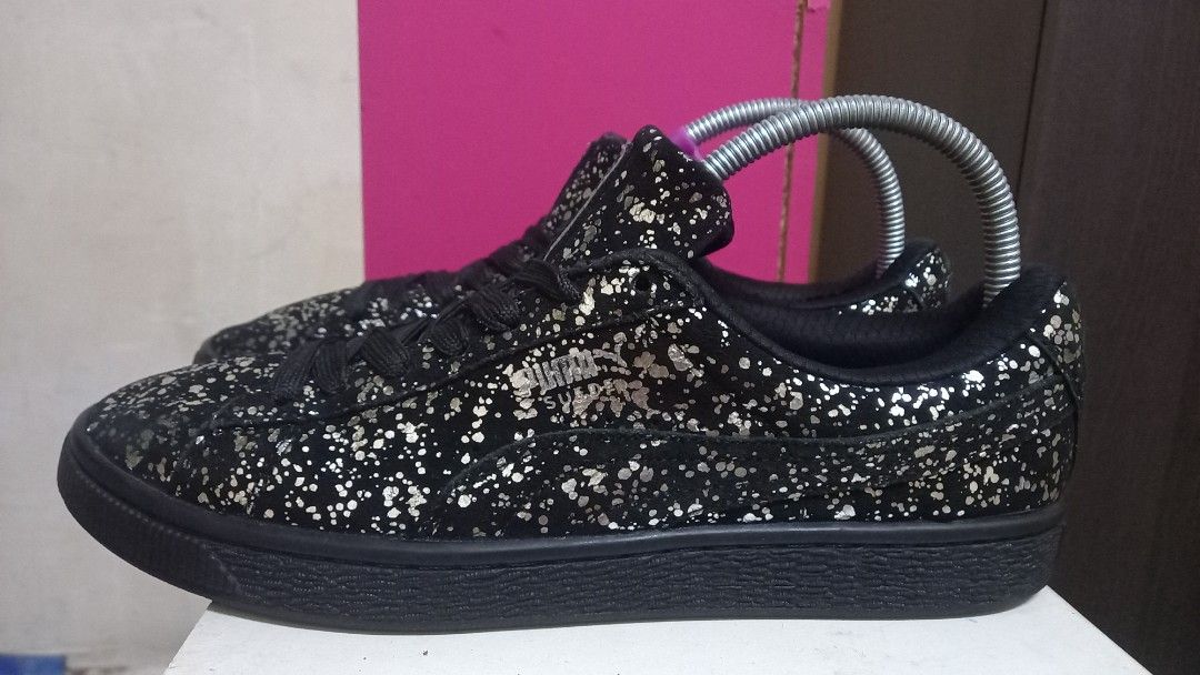 Puma top suede metallic