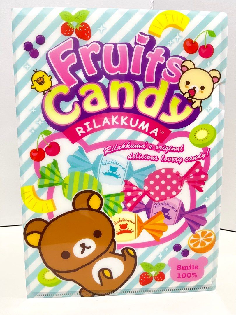 Rilakkuma Fruits Candy File Holder, Hobbies & Toys, Stationery & Craft, Stationery & School