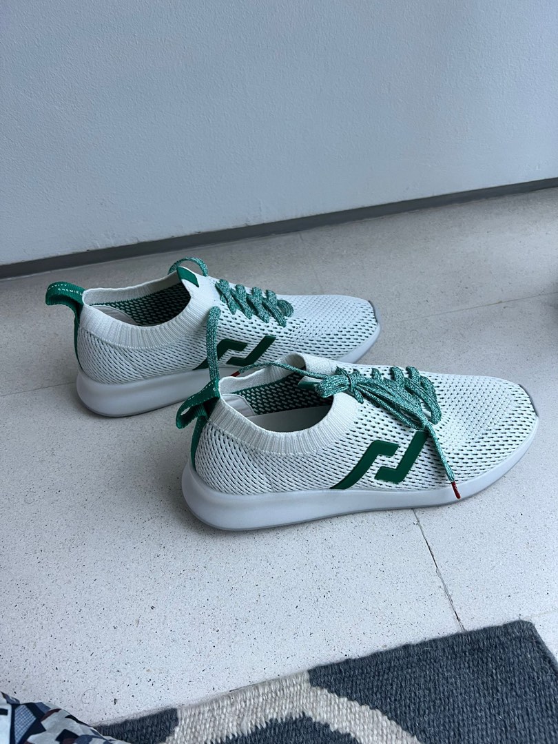 Rollie Men s White Bolt Sneakers Brand New Unused Euro 41 US 8