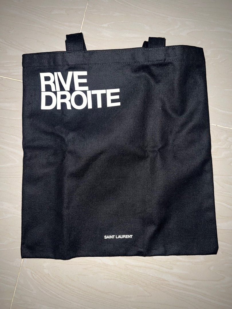 Saint Laurent (YSL) Rive Droite Tote Bag, Luxury, Bags & Wallets on Carousell
