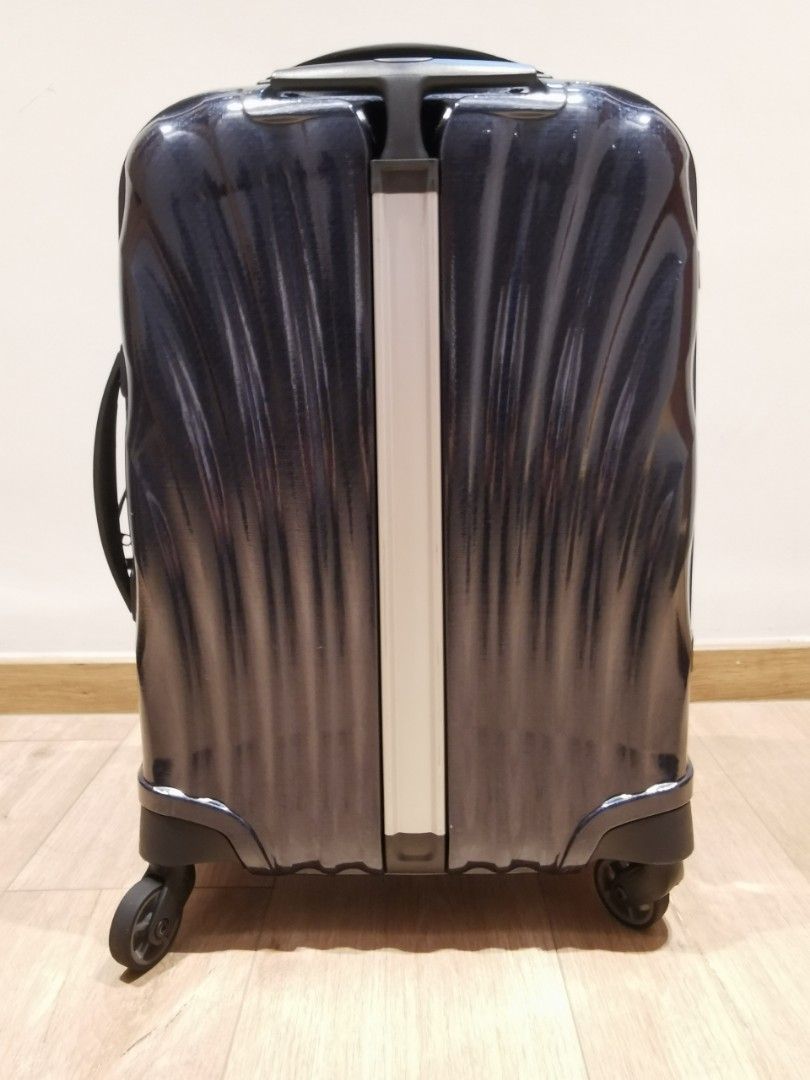Samsonite cosmolite (cabin size luggage , lightweight, midnight blue ...
