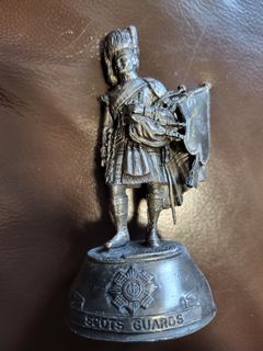 Scots Guards pipe major pewter figure stadden 蘇格蘭衛隊風笛手公仔