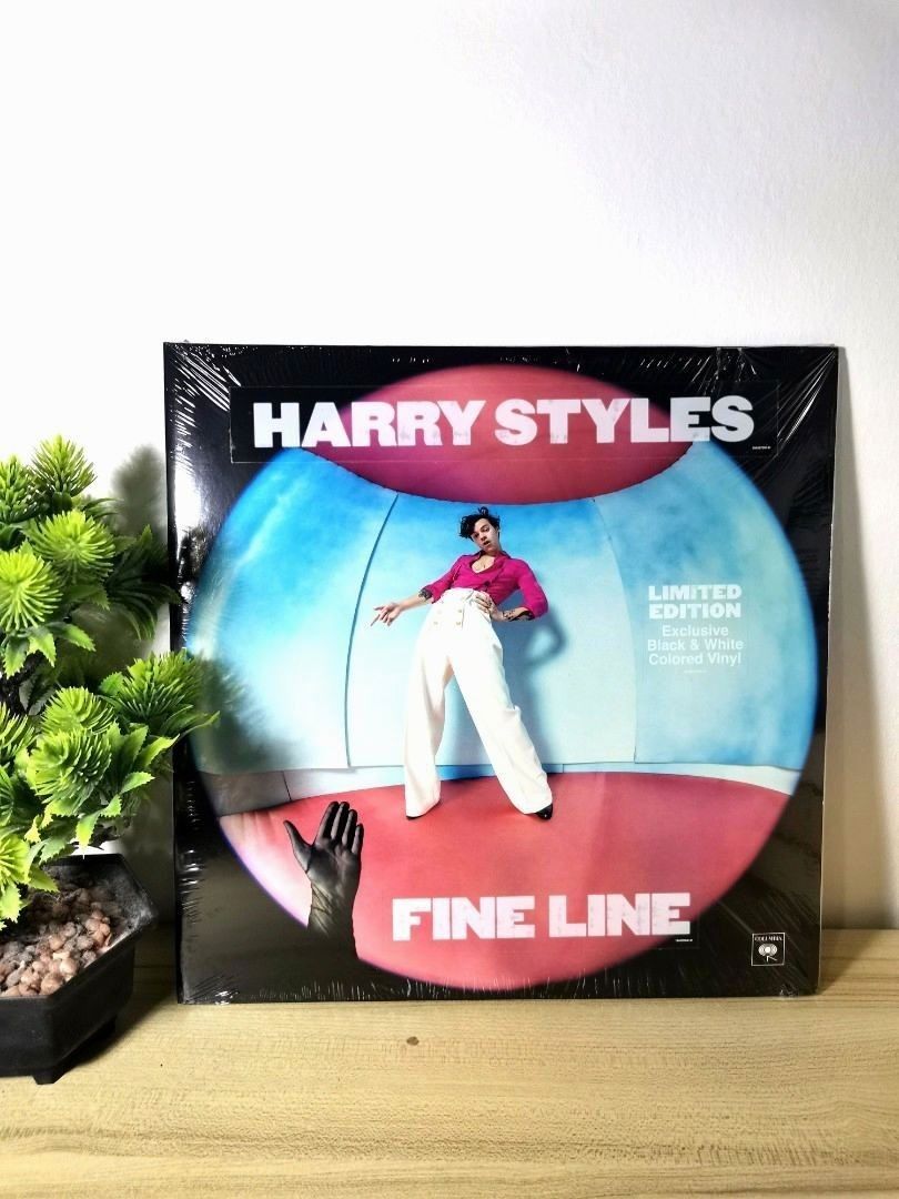 [BLACK & WHITE 2LP] SEALED: HARRY STYLES- FINE LINE (BLACK AND WHITE ...