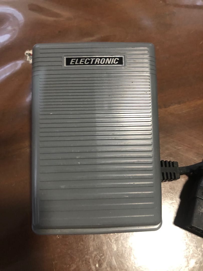 Sewing machine foot pedal, TV & Home Appliances, Electrical, Adaptors