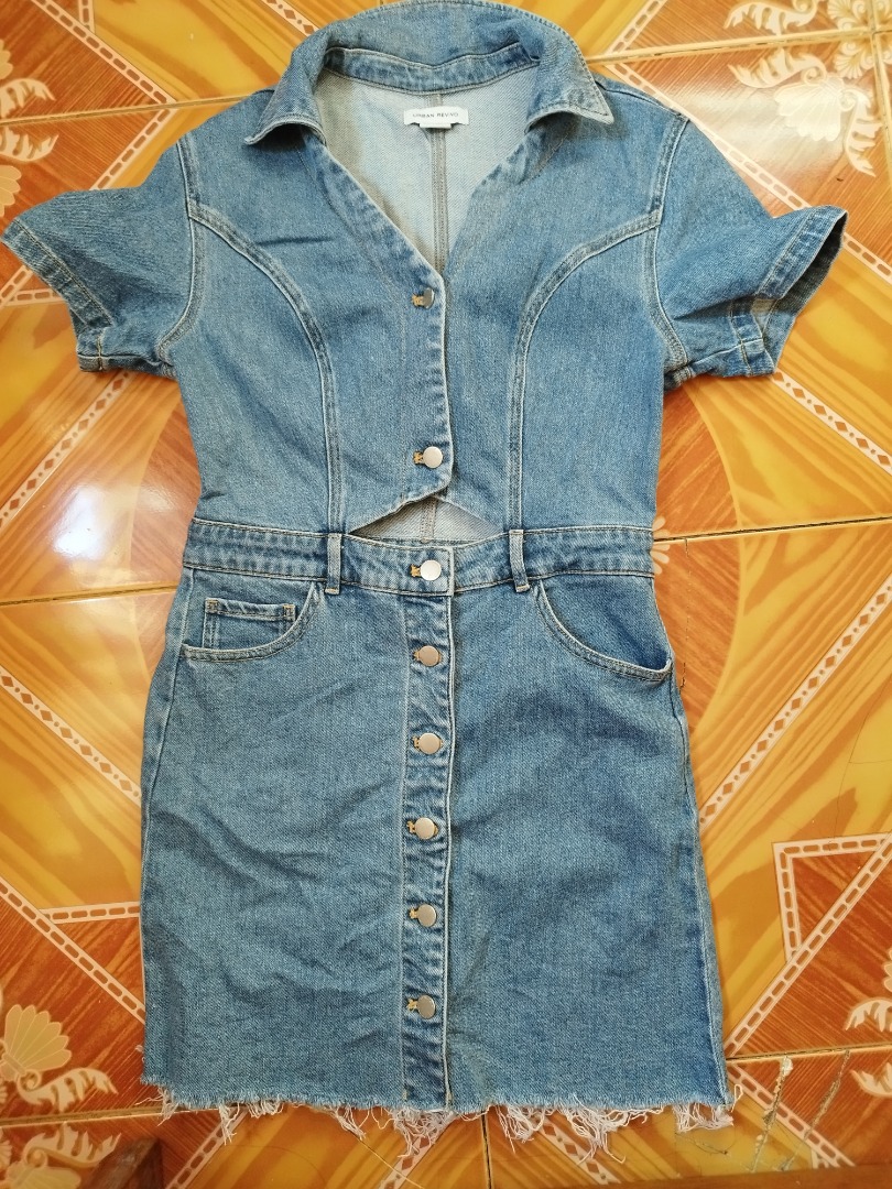 SEXY DENIM FASHION DRESS