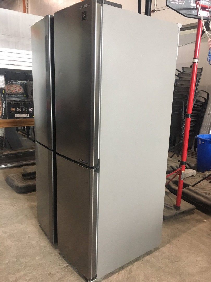 Sharp 624L french door fridge SJXP624FBSL, TV & Home Appliances