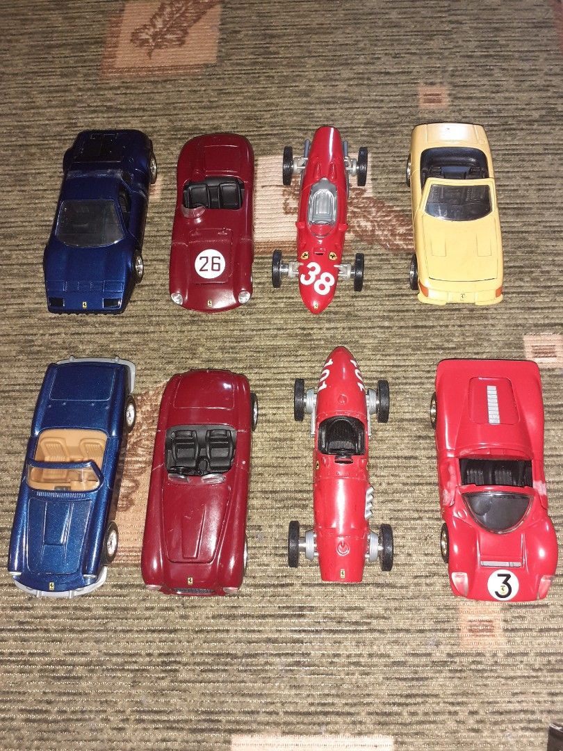 Shell Ferrari Classico (Category: Vehicle & Diecast Models) located in Baguio. Submitted by shellcollector (Listing ID 1211911834, Image 3). Description: set sale 1990's Shell Ferrari Classico vintage collection diecast 3500 Pesos shipping from Baguio no box, loose comes with acrylic.