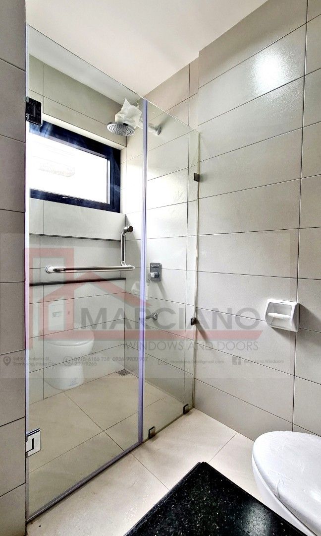 Shower Glass Enclosure - A00124 (Category: Bathroom & Kitchen Fixtures) located in Pasig City. Submitted by marciano.windoors (Listing ID 1211886128, Image 1). Description: Company Name: Marciano Windows and Doors Free Estimate, Free Delivery and Installation 24/7 Chat Support I Call NOW! 📞 0936 9900 907 / 0915 618 6738 ☎️ (02) 239 9265 📧 marciano.info@gmail.com ✔️Quality materials and accessories ✔️Quality workmanship ✔️Quality service ✔️Compe