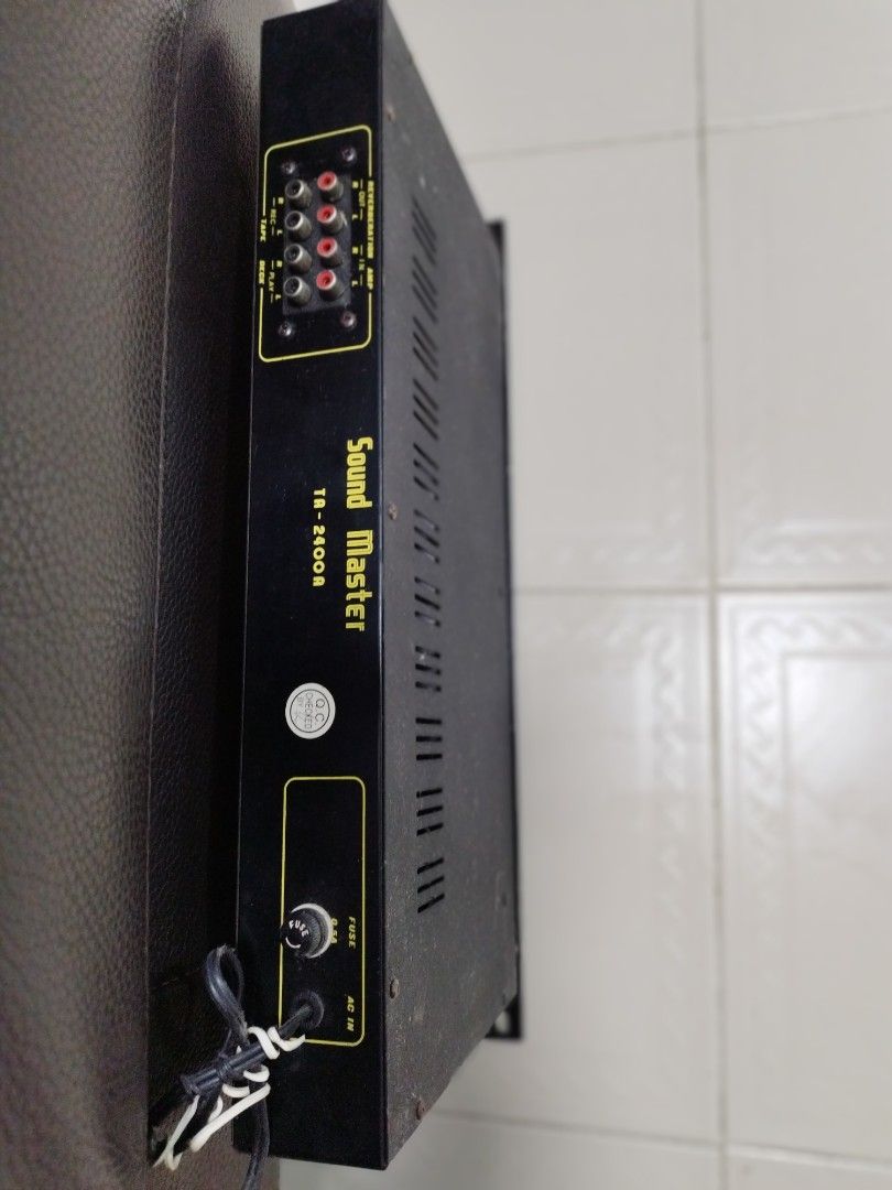 Sound Master TA-2400A Solid State Reverberation Amplifier, Audio ...