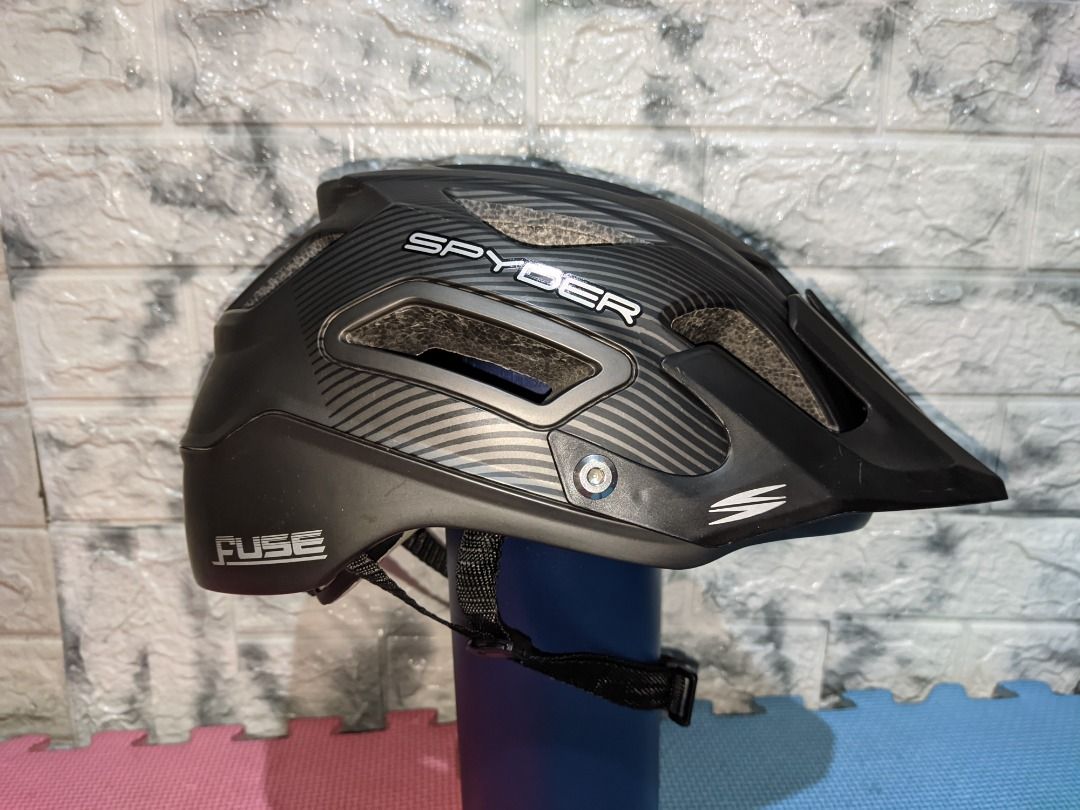 Spyder bicycle helmet top