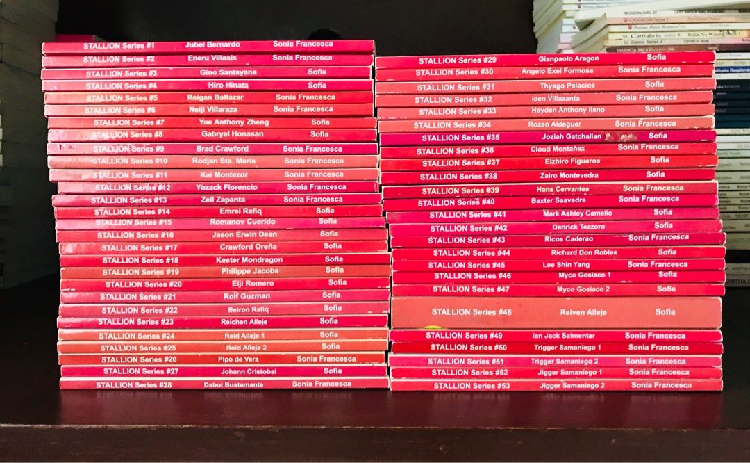 Stallion Series by Sonia Francesca Complete Set, Hobbies & Toys, Books