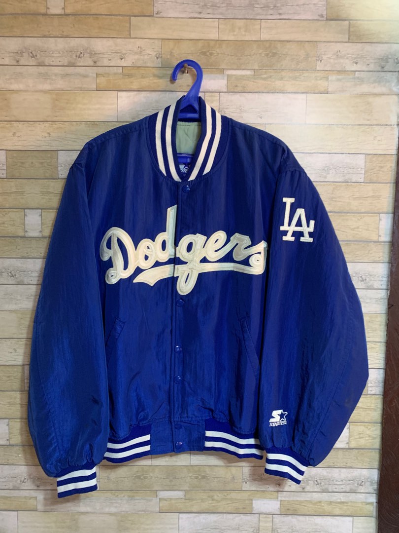 Starter LA Dodgers Hideo Nomo Varsity Jacket, Men's Fashion, Coats ...
