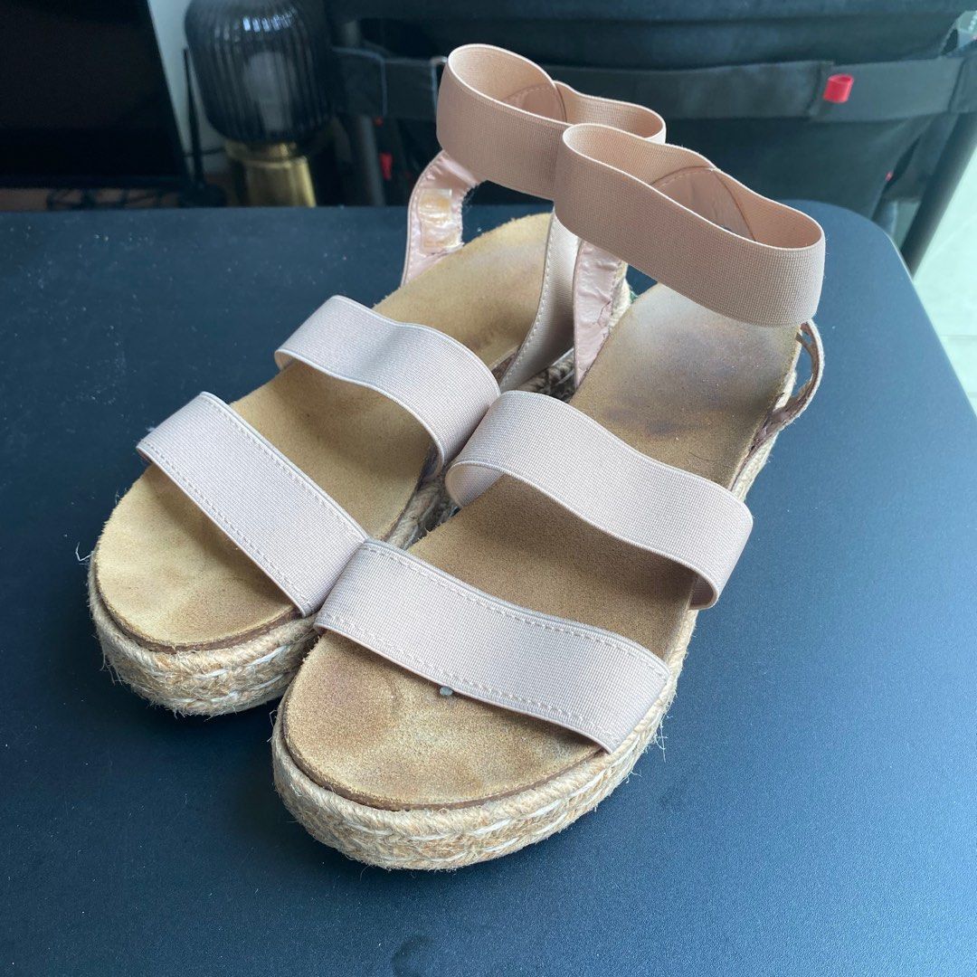 Steve Madden Kimmie Sandals Blush W 8 Women s Fashion Footwear Flats Sandals on Carousell
