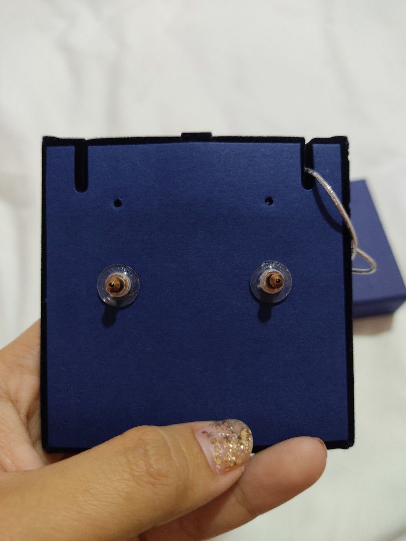 Swarovski Gold Plated Mix Crystal Stud Earrings 5432457