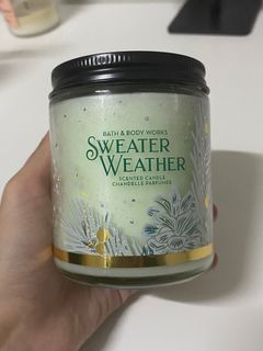 Sweater Weather Scented Candle Bath & Body Works