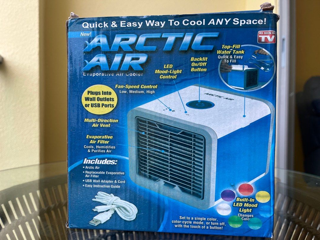 Table top Air cooler (USB Aircon), TV & Home Appliances, Air