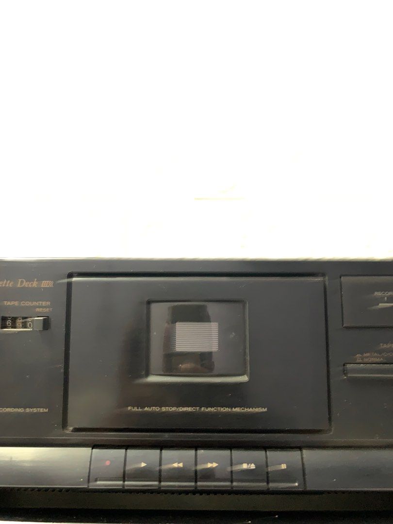 TEAC CASSETTE DECK, Audio, Portable Music Players on Carousell
