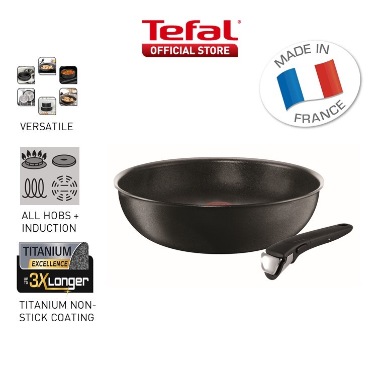 Tefal x Jamie Oliver Series - Shallow Pan 24cm 3.3L Non-stick Pan Tefal,  Furniture & Home Living, Kitchenware & Tableware, Cookware & Accessories on  Carousell