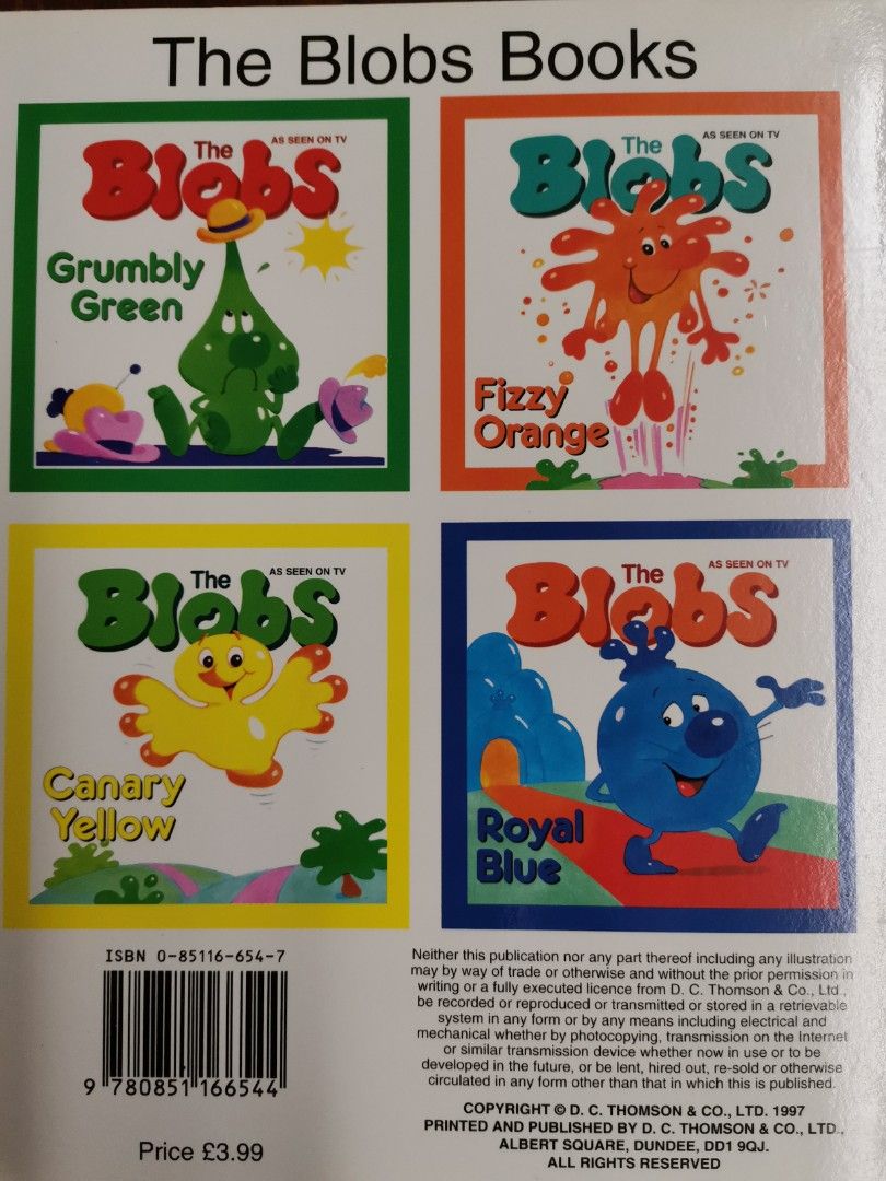 The blobs, Hobbies & Toys, Books & Magazines, Storybooks on Carousell