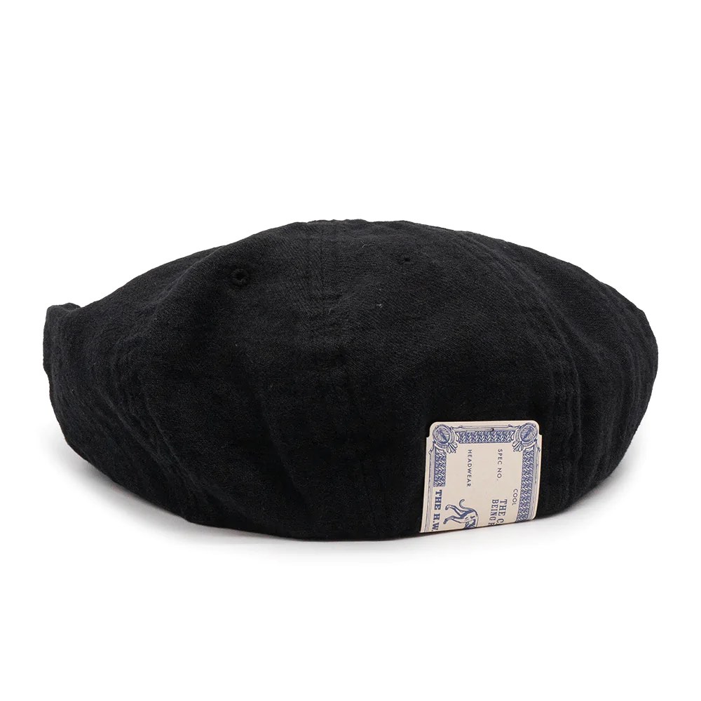 THE H.W. DOG & CO. Washed 8 panel beret, 女裝, 手錶及配件, 帽 