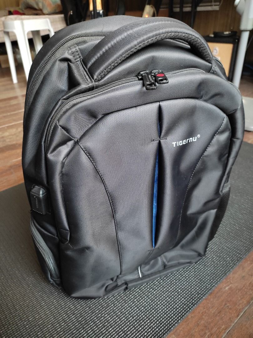 Tigernu 15.6" Laptop Bag with TSA Lock (TB3105A), Men's Fashion, Bags