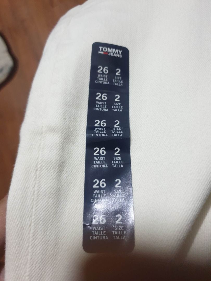 Size 2 hot sale jeans in inches
