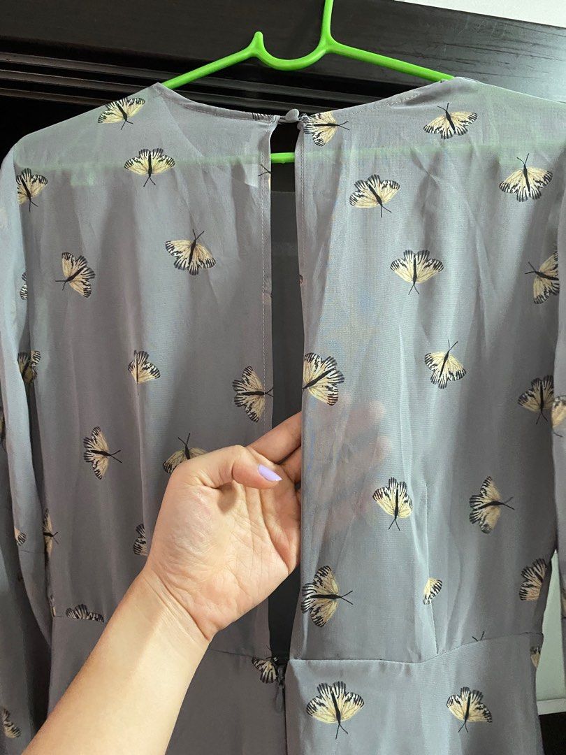 Topshop Butterfly Backless Dress, Women's Fashion, Dresses & Sets, Dresses  on Carousell
