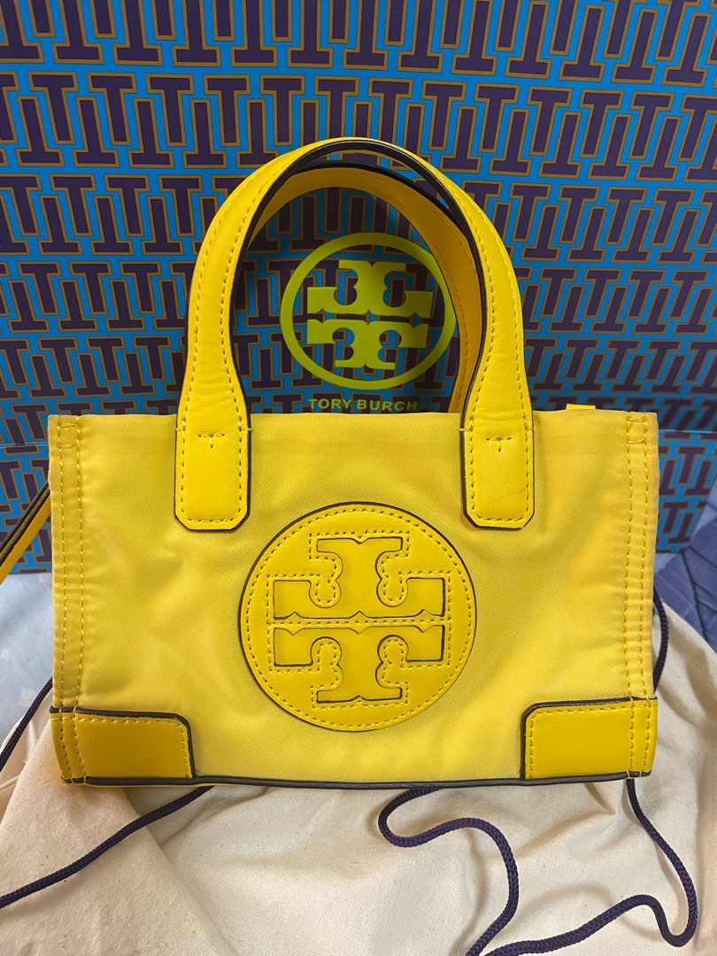 Tory Burch Micro Ella Tote, Luxury, Bags & Wallets on Carousell