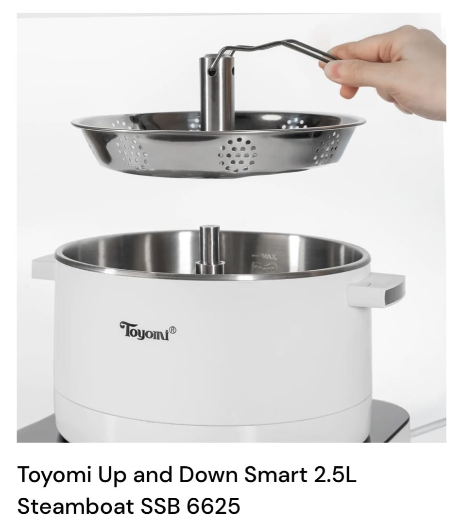 Toyomi auto steamer / steamboat, Furniture & Home Living, Kitchenware