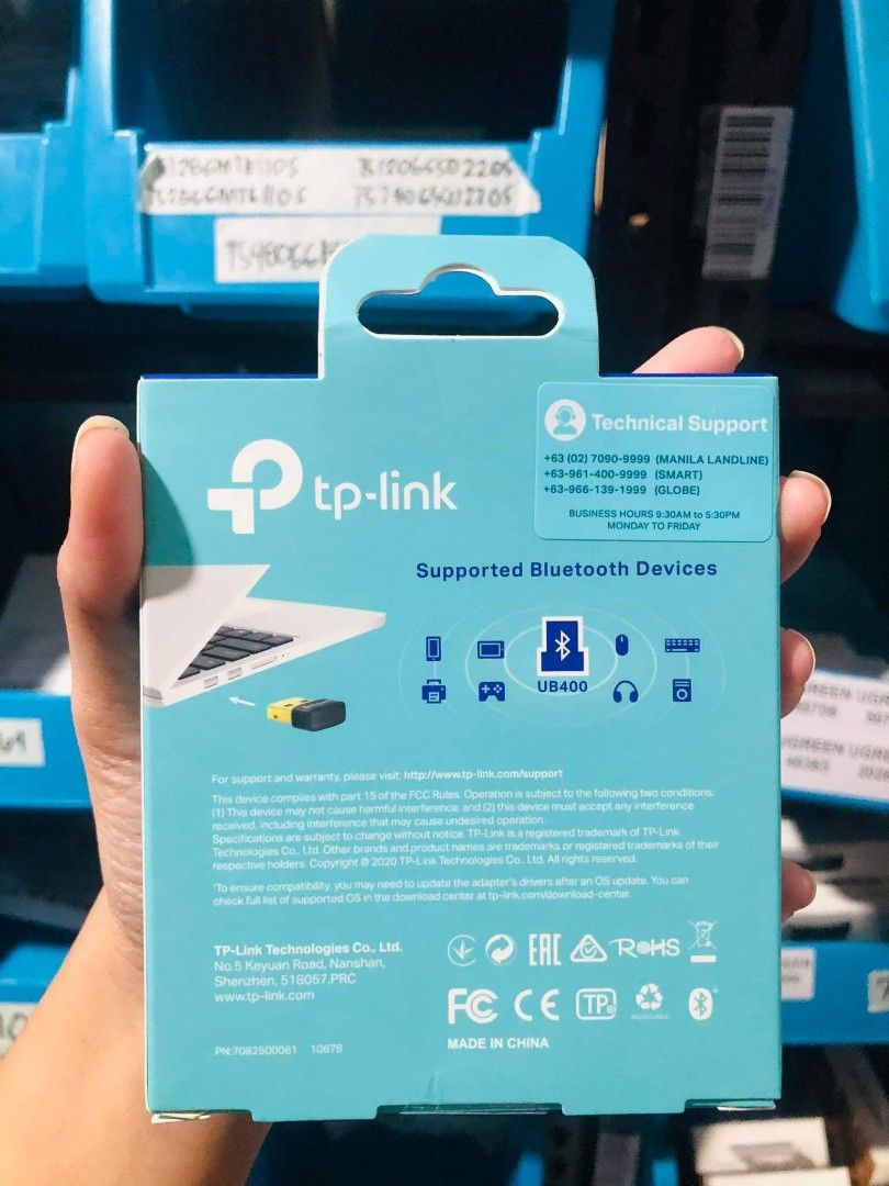 TP-Link UB400 Nano USB Bluetooth 4.0 Adapter | Bluetooth Receiver (Category: Networking) located in Makati City. Submitted by techubstoreandaccessories (Listing ID 1212017404, Image 3). Description: TP-Link UB400 Nano USB Bluetooth 4.0 Adapter | Bluetooth Receiver ON HAND! READY TO SHIP! 💯 GUARANTEED ORIGINAL ❗❗❗ ACTUAL PICS POSTED. DIRECT SUPPLIER❗❗❗BRANDNEW ITEMS❗❗❗ WITH 7DAYS REPLACEMENT FOR FACTORY DEFECTS AND 1YR WARRANTY ❗️2YRS WARRANTY FO