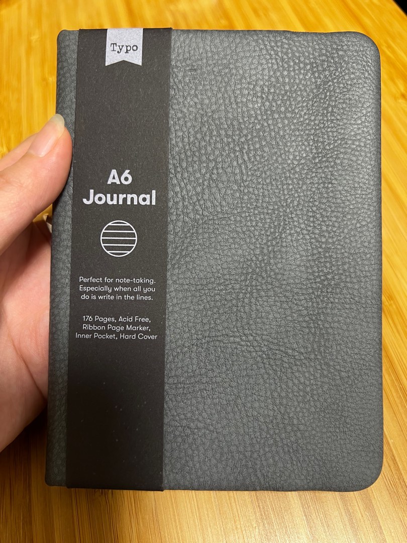 Typo A6 Notebook Buffalo Journal, Hobbies & Toys, Stationery & Craft