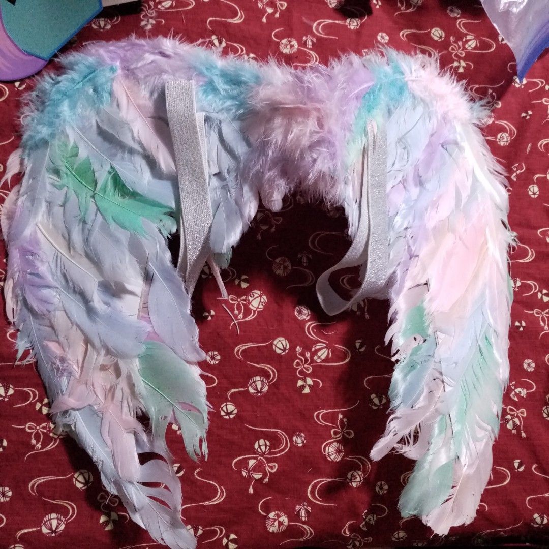 UNICORN FAIRY FEATHER WINGS COSTUME, Babies & Kids, Babies & Kids