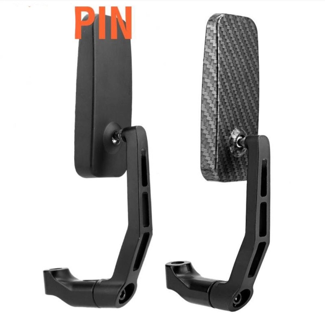 Universal Rectangular Motorcycle / Ebike / Escooter Side Mirrors ...