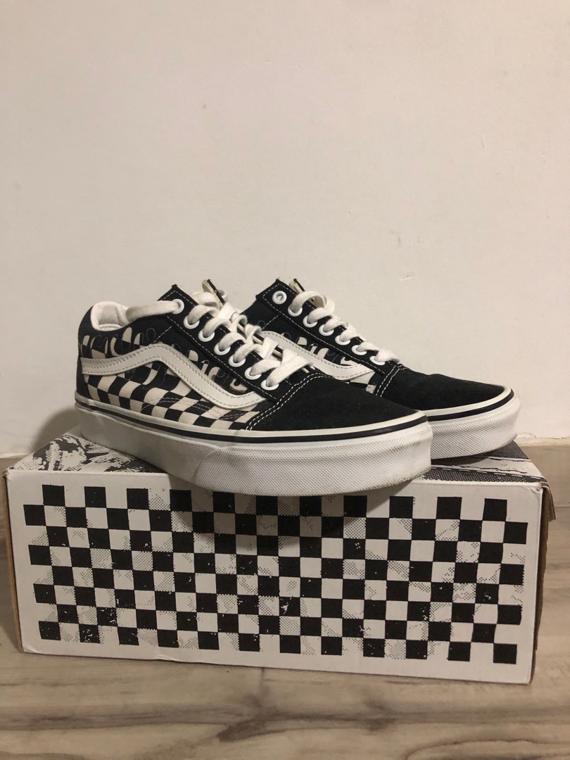 Checkerboard vans with drip online