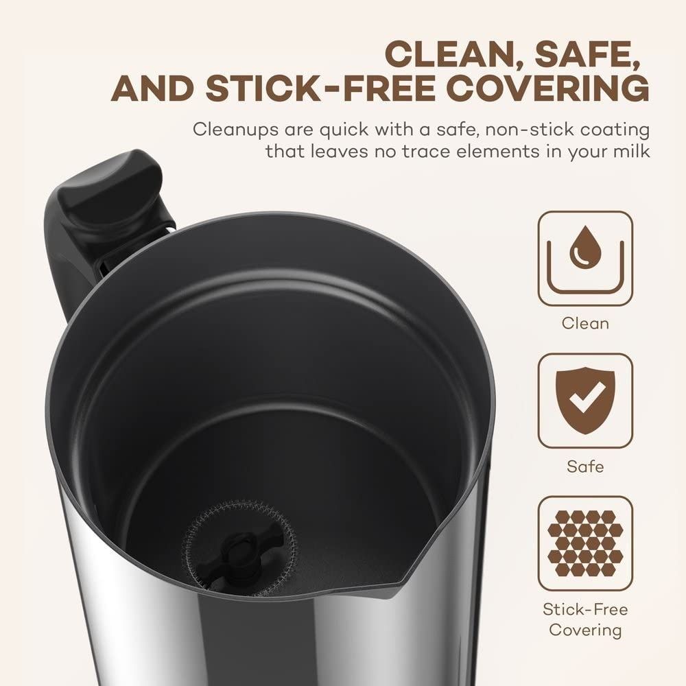 VAVA Milk Frother Electric Liquid Heater with Hot Milk Functionality