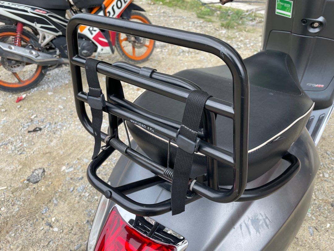 Vespa Rear Rack, Auto Accessories on Carousell