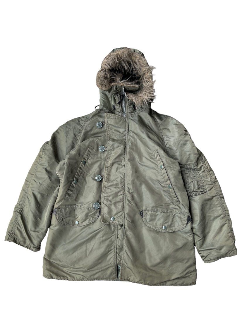 Vintage Alpha Industry Type N3B (N), Men's Fashion, Coats, Jackets and ...