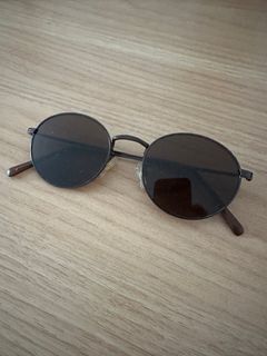 Vintage Made in Japan Amber Sunglasses